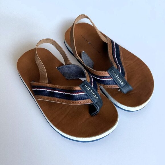 TOMMY HILFIGER FLIP FLOPS - Picture 1 of 11